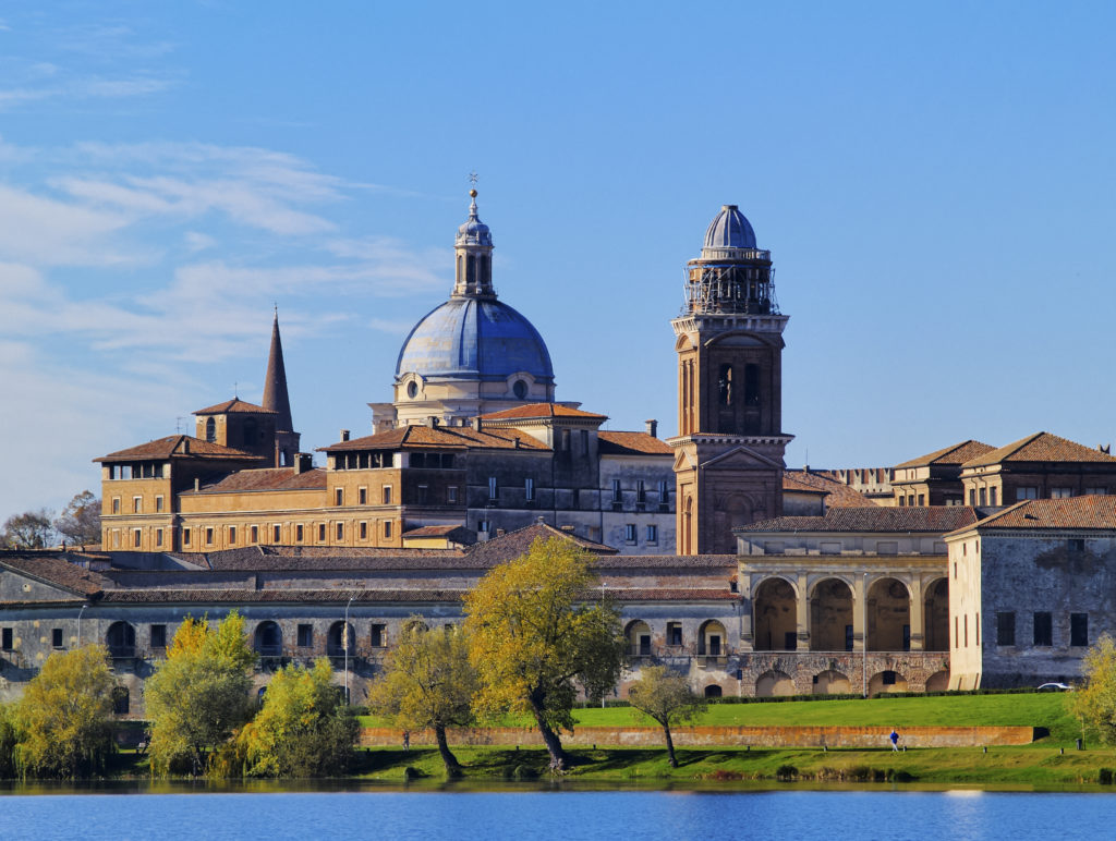 Mantua Cityscape, Lombardy, Italy