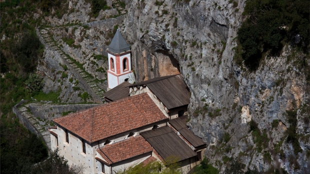 Papasidero with his famous Romito Cave and the Sanctuary of our lady of Constantinople